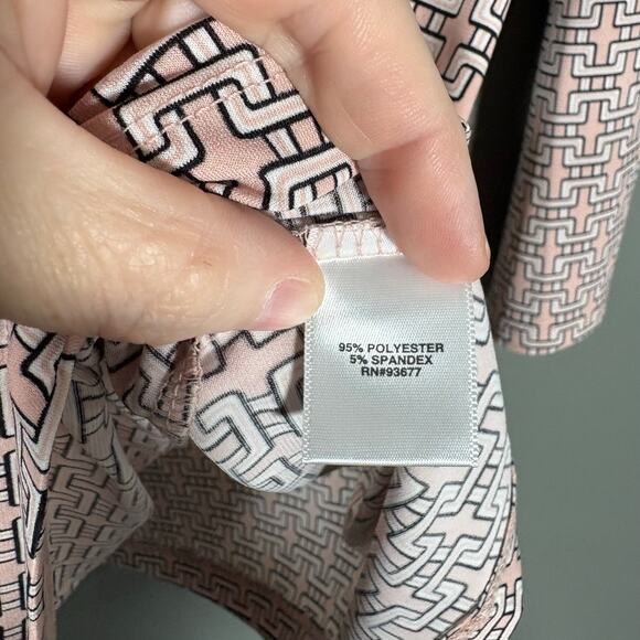 Liz Claiborne Women's Pink Retro Glam Square Neck Blouse - Size XL - Corpcore - Picture 5 of 6